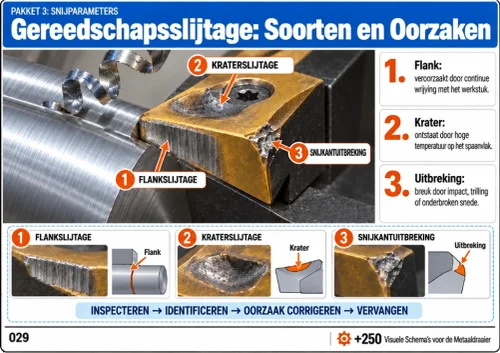 Gereedschapsslijtage